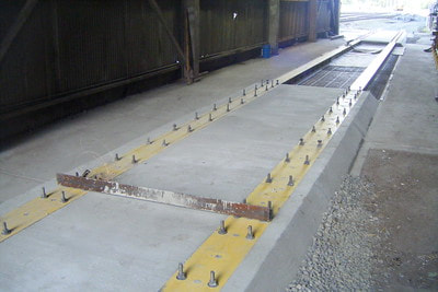 concrete repair layout